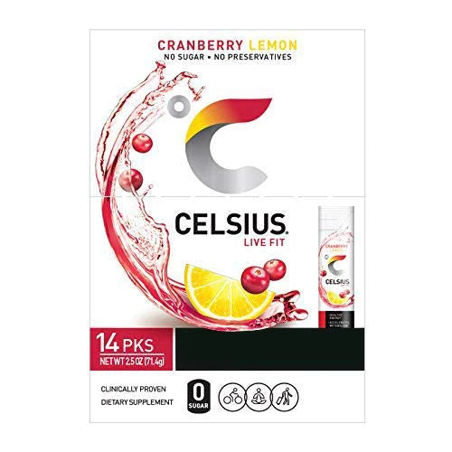 CELSIUS On-The-Go Powder Stick Packs: Energize Your Life Anywhere, Anytime