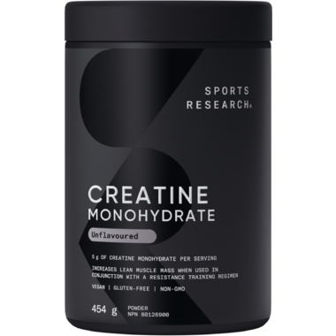 Sports Research Creatine Monohydrate Unflavoured