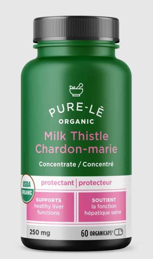 Pure-le Organic Milk Thistle Organicaps 60ct