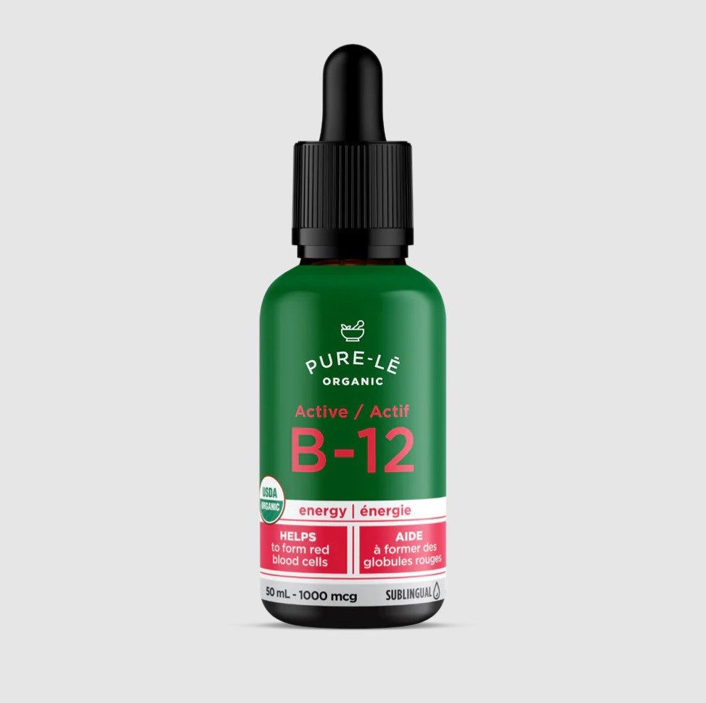 Pure-le Organic Vegan Vitamin B12 Drops 50ml