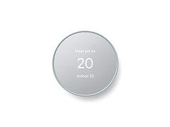 Google Nest Thermostat - Smart Thermostat for Home - Programmable WiFi Thermostat - Fog