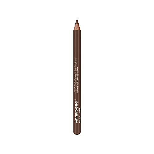 Annabelle Vegan Kohl Eyeliner, Matte Finish, 137 Chocolate Truffle, Intense Colour Payoff, Long-Lasting, Cruelty-Free, Paraben-Free, Silicone-Free, Fragrance-Free, Hypoallergenic, 1.14 g