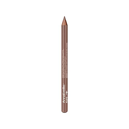 Annabelle Vegan Kohl Eyeliner, Metallic Finish, 220 Goldy Rose, Intense Colour Payoff, Long-Lasting, Cruelty-Free, Paraben-Free, Silicone-Free, Fragrance-Free, Hypoallergenic, 1.14 g