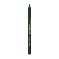 Annabelle Waterline Matte Kohl Eyeliner Pencil, Khaki, Intense Colours, Matte Finish, Easy-To-Apply, Long-Lasting 10h, Waterproof, Transferproof, Cruelty-Free, 1.2 g