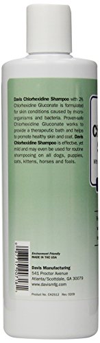 Davis Chlorhexidine Pet Shampoo, 12-Ounce