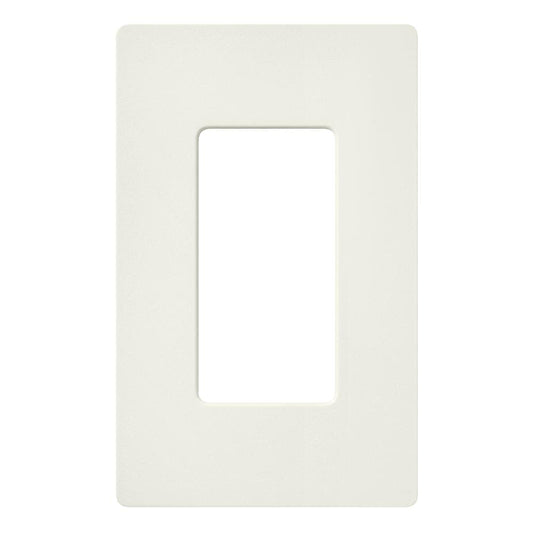 Lutron Claro 1 Gang Decorator/Rocker Wallplate, Matte | SC-1-BI | Biscuit