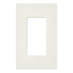 Lutron Claro 1 Gang Decorator/Rocker Wallplate, Matte | SC-1-BI | Biscuit