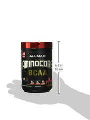 ALLMAX Nutrition Aminocore Bcaa - 8g Bcaas - 100% Pure Branch Chained Amino Acids - Gluten Free 315 gram Watermelon