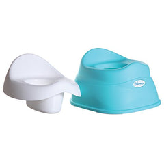 Dreambaby EZY-Potty - Toddler Potty Training Toilet Seat with Removable Bowl and Splash Guard, Aqua