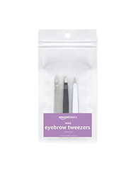 Amazon Basics Mini Eyebrow Tweezers 3-Pack