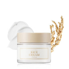 [I'm From] Rice Cream 1.69 Ounce, 41% rice bran essence with ceramide | Glowing Look, Improves Moisture Skin Barrier, Nourishes Deeply, Soothing to even out skin tone, K beauty