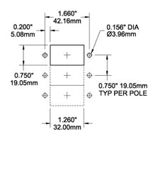 Blue Sea Systems A-Series Flat Rocker Double Pole 15A Circuit Breaker