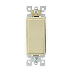 Decora Rocker Single-Pole 15 Amp Switch, Ivory