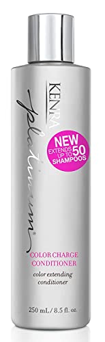 Kenra Platinum Color Charge Shampoo/Conditioner | Color Extending | All Hair Types | Conditioner, 8.5 FL OZ