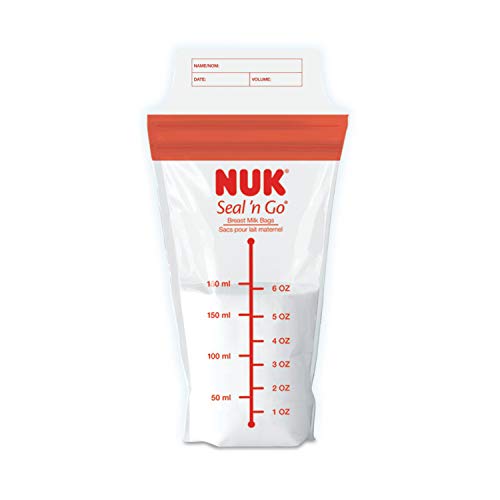 NUK Seal N Go Breast Milk Bags, 100 Count