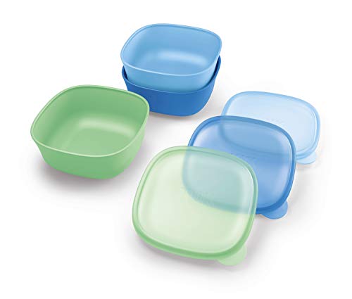 NUK Stacking Bowls, 3 Pack - Blue