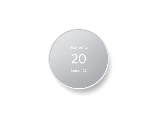 Google Nest Thermostat - Smart Thermostat for Home - Programmable WiFi Thermostat -Snow