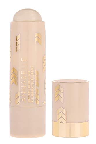 Annabelle Perfect Cream Highlight, Lustrous Gold, Creamy Highlighter Stick, Buildable & Blendable Finish, Healthy-Looking Glow, Waterproof, Long-Lasting, Cruelty-Free, Paraben-Free, 6.2 g