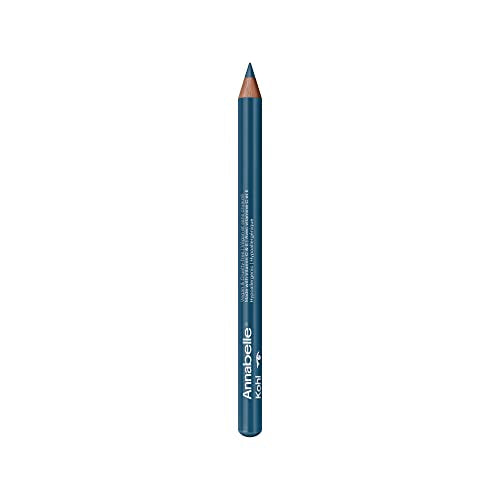 Annabelle Vegan Kohl Eyeliner, Satin Finish, 172 Curacao Sea, Intense Colour Payoff, Long-Lasting, Cruelty-Free, Paraben-Free, Silicone-Free, Fragrance-Free, Hypoallergenic, 1.14 g