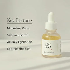 Beauty of Joseon Glow Serum Propolis and Niacinamide Hydrating Facial Soothing Moisturizer for Irritated Uneven Skin Tone, Korean Skin Care 30ml, 1 fl.oz