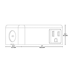 BAZZ UJNCTBX1 Universal Junction Box White