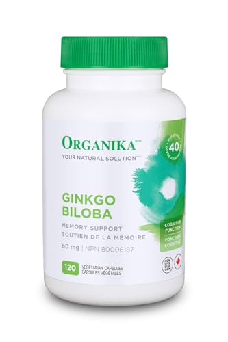 Organika Ginkgo Biloba Extract 120 Vcaps