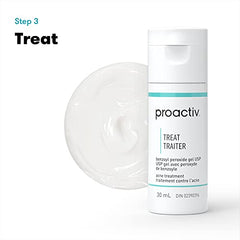 Proactiv 3 Step Acne Treatment - Benzoyl Peroxide Face Wash, Repairing Acne Spot Treatment For Face And Body, Exfoliating Toner - 30 Day Complete Acne Skin Care Kit