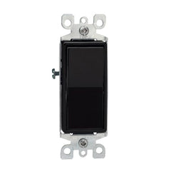 Decora Rocker 3-Way 15 Amp Switch, Black