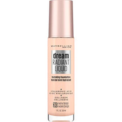 Maybelline New York Radiant Liquid Medium Coverage Hydrating Foundation, Ivory Beige, 30 Milliliters