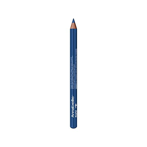 Annabelle Vegan Kohl Eyeliner, Metallic Finish, 285 Sparkling Blue, Intense Colour Payoff, Long-Lasting, Cruelty-Free, Paraben-Free, Silicone-Free, Fragrance-Free, Hypoallergenic, 1.14 g