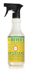 Mrs. Meyer's Clean Day Multi-Surface Cleaner Spray, All-Purpose Cleaner Solution for Countertops, Floors, Walls and More, Honeysuckle Scent, 473 ml Spray Bottle