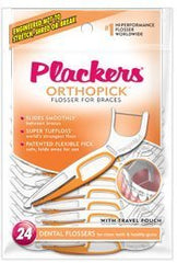 Plackers OrthoPick Flossers 24 Flossers