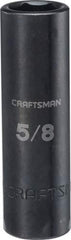 CRAFTSMAN Deep Impact Socket, SAE, 1/2-Inch Drive, 5/8-Inch (CMMT15999)