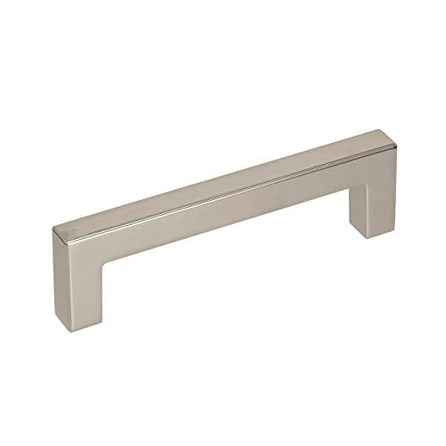 Amerock BP36570PN Monument 3-3/4" (96mm) CTC Pull, Polished Nickel