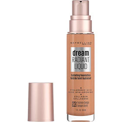 Maybelline New York Radiant Liquid Medium Coverage Hydrating Foundation, Honey Beige, 30 Milliliters