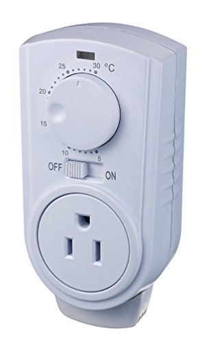 Amaze Heater TC007 Plug in Thermostat for Portable Heaters and Air Conditioners