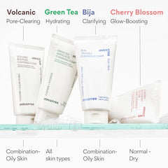 innisfree Volcanic BHA Pore Cleansing Foam with Salicylic Acid, Sulfate Free, Exfoliating Korean Cleansing Foam