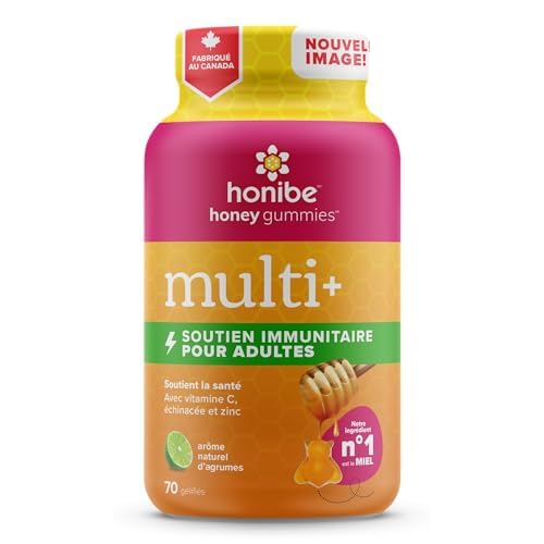 HONIBE Immune Boost Adult Complete Vitamins 60 Count, 60 CT