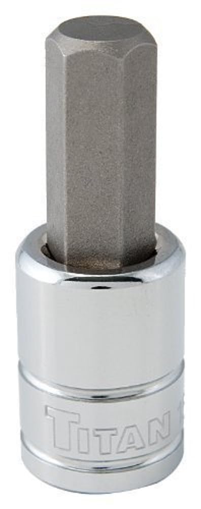 Titan 15610 10mm 3/8-Inch Drive Hex Bit Socket