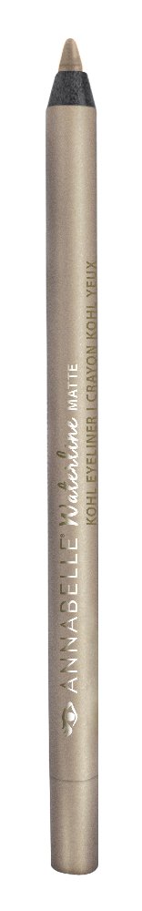 Annabelle Waterline Luminous Kohl Eyeliner Pencil, Golden Taupe, Intense Colours, Matte Finish, Easy-To-Apply, Long-Lasting 10h, Waterproof, Transferproof, Cruelty-Free, 1.2 g