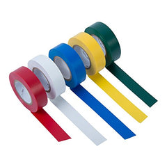 Gardner Bender GTPR-575 3/4-Inch by 12-Foot Electrical Tape (Assorted Colors)