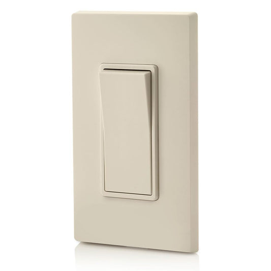 Decora Rocker 3-Way 15 Amp Switch, Light Almond