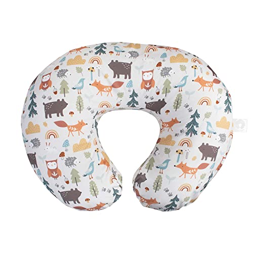 Boppy Nursing Pillow Cover, Spice Woodland, Cotton Blend, Fits The Original Support Boppy Pillow for Breastfeeding, Bottle Feeding, and Bonding, Cover Only, Nursing Support Pillow Sold Separately