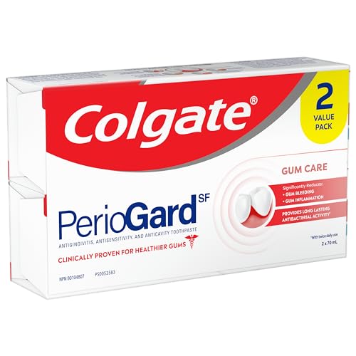 Colgate PerioGard Gum Care 2-Pack (70mL) - Combat Gingivitis & Boost Gum Health - Enamel Repair Toothpaste