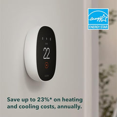 New 2025 ecobee Smart Thermostat Essential - Energy Star Certified programmable Wi-Fi Thermostat - Works with Siri, Alexa, and Google Assistant