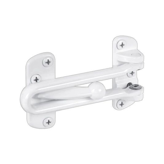 PRIME-LINE U 9902 Door Guard Swing Loop Keeper, White Finish