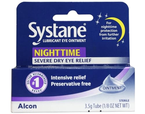 Systane Nighttime Lubricant Eye Ointment 3.5g Tube