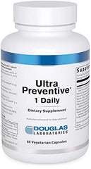 Douglas Laboratories Ultra Preventive 1 Daily | Multivitamin and Mineral Supplement to Support Energy Production, Immune Function, and Overall Health* | 60 Capsules