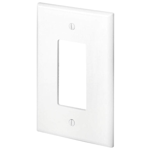 Leviton 88601 1-Gang Decora GFCI Device Decora, Wallplate, Oversized, Thermoset, Device Mount (White)