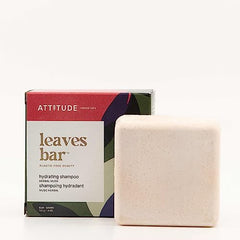 ATTITUDE Hydrating Shampoo Bar, Natural Origin, Ideal for Dry, Damaged Hair, Castor Oil, EWG Verified & Clean ingredients, Vegan, Herbal Musk, 113 g